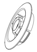ATTACHE PAD CLIP CENTREUR 244NX NUMATIC