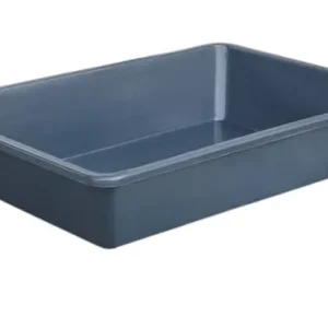 Bac de protection rétention 500x340x120 ECOGREEN pour bidons 4x5L et 20L- Gris