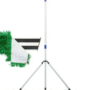 Balai trapèze alu renforcé Velcro grande largeur 120cm / balayage