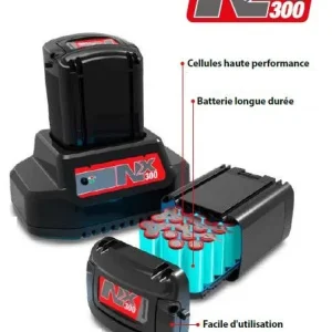 BATTERIE LITHIUM Ion NX300 V2 – 36V – 2kg – NUMATIC – Unité- 931386