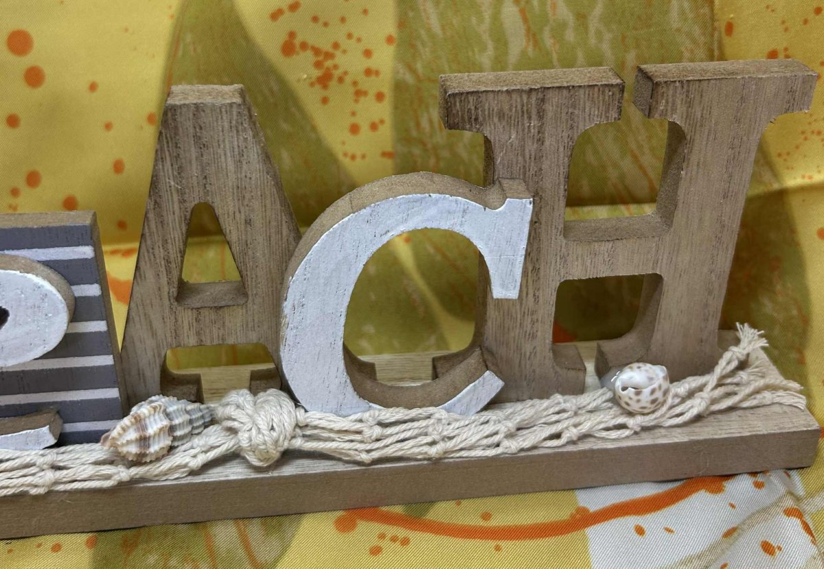 "Beach" en bois de GpmbH (30*9cm) – Image 4