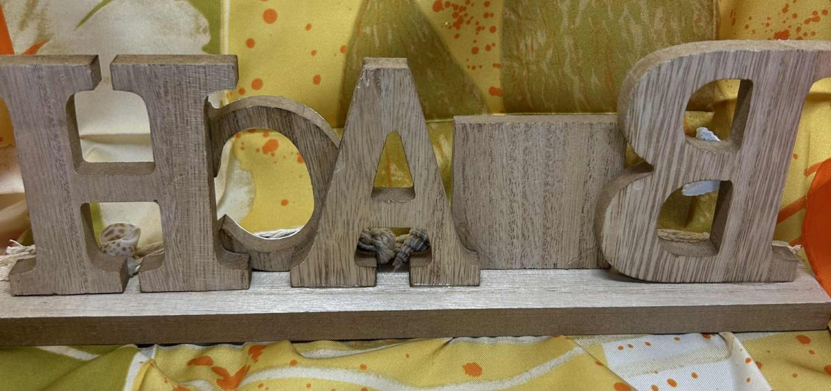 "Beach" en bois de GpmbH (30*9cm) – Image 5