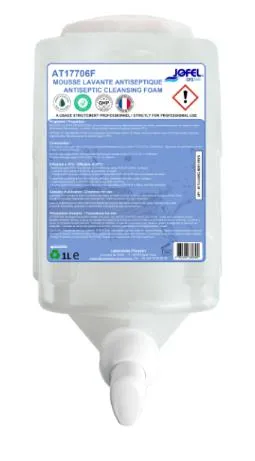 CARTOUCHE MOUSSE MAINS 1L ANTISEPTIQUE – JOFEL – AITANA SYSTÈME MIX – COLIS 6
