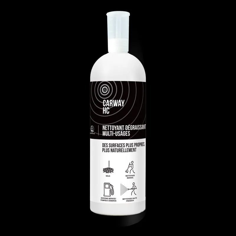 CARWAY HC 1L – Nettoyage et dégraissage hydrocarbures – HTS BIO – Bidon 1L