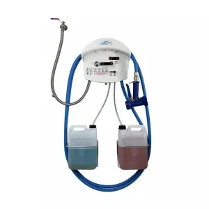 Centrale désinfection 2 produits 15M ELITCLEAN – Support bidon / Pistolet Laiton
