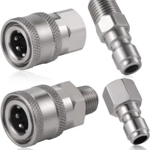 COUPLEUR passage libre male AR1 femelle 1/4 laiton 250 bars