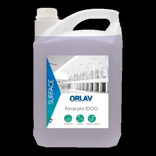 Force Pro 1000 – 5L – ORLAV- Dégraissant nettoyant multi-surfaces – Image 2