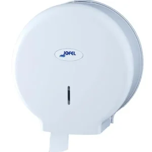 Distributeur papier toilette JUMBO 50% recyclé -BLANC-JOFEL- 400m – Unité