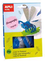 APLI KIDS KIT DE BRICOLAGE, LA LIBELLULE 4+