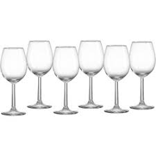 Lot de 6 verres à Bourgogne fourchette 25/33cl RITZENHOFF