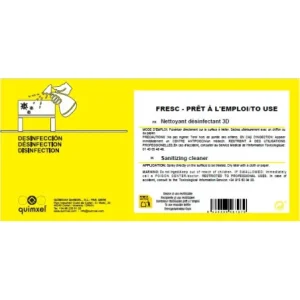 QUIMXEL / ETIQUETTES CAPXEL FRESC (à coller sur les pulvérisateurs)