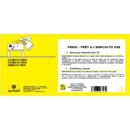 QUIMXEL / ETIQUETTES CAPXEL FRESC (à coller sur les pulvérisateurs) – Image 2