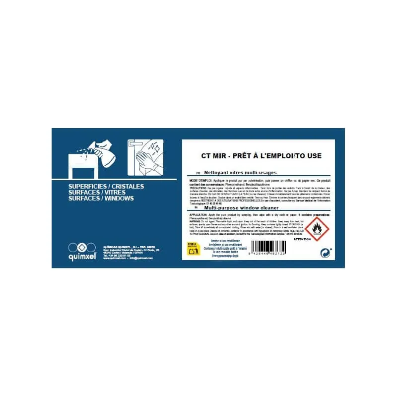 QUIMXEL / ETIQUETTES CAPXEL MIR (à coller sur les pulvérisateurs) – Image 2