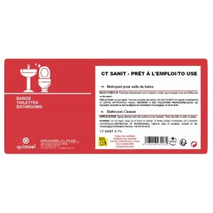 QUIMXEL / ETIQUETTES CAPXEL SANIT (à coller sur les pulvérisateurs)