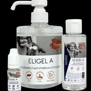 ELIGEL A –  Gel hydroalcoolique 500ml pompe doseuse 3ml- SIMPLEMENT