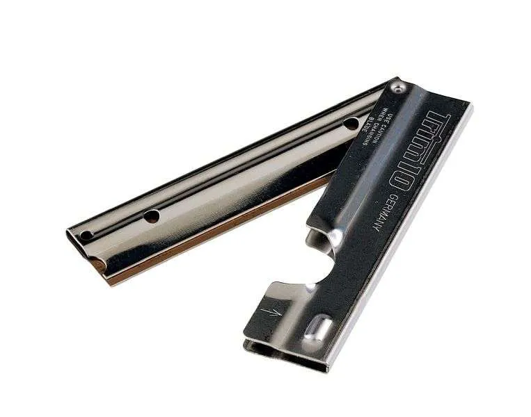 Grattoir TRIM métal 10 cm avec 10 lames + etui plastique -UNGER – Unité – TM100 – Image 2