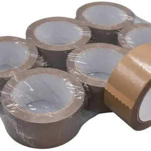 ADHESIF POLYPROPYLENE ACRYLIQUE – 100 mètres – 25 microns