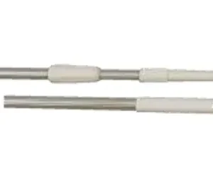 Perche aluminium télescopique avec douille à vis- diamètre 23,5 mm – 2 x 1,00 m