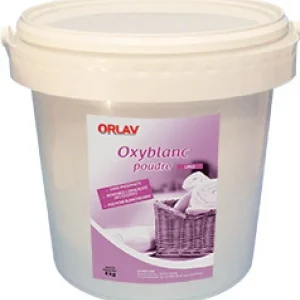 OXYBLANC- poudre – seau 4kg – Orlav – additif blanchissage lessive
