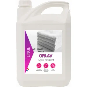 Agent MOUILLANT – 5L – Orlav -Détachant linge liquide