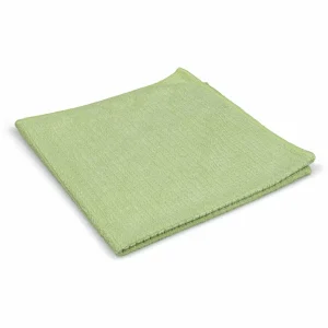 Lavettes microfibres QUADRI VERT  – 39x39cm – sachet de 5