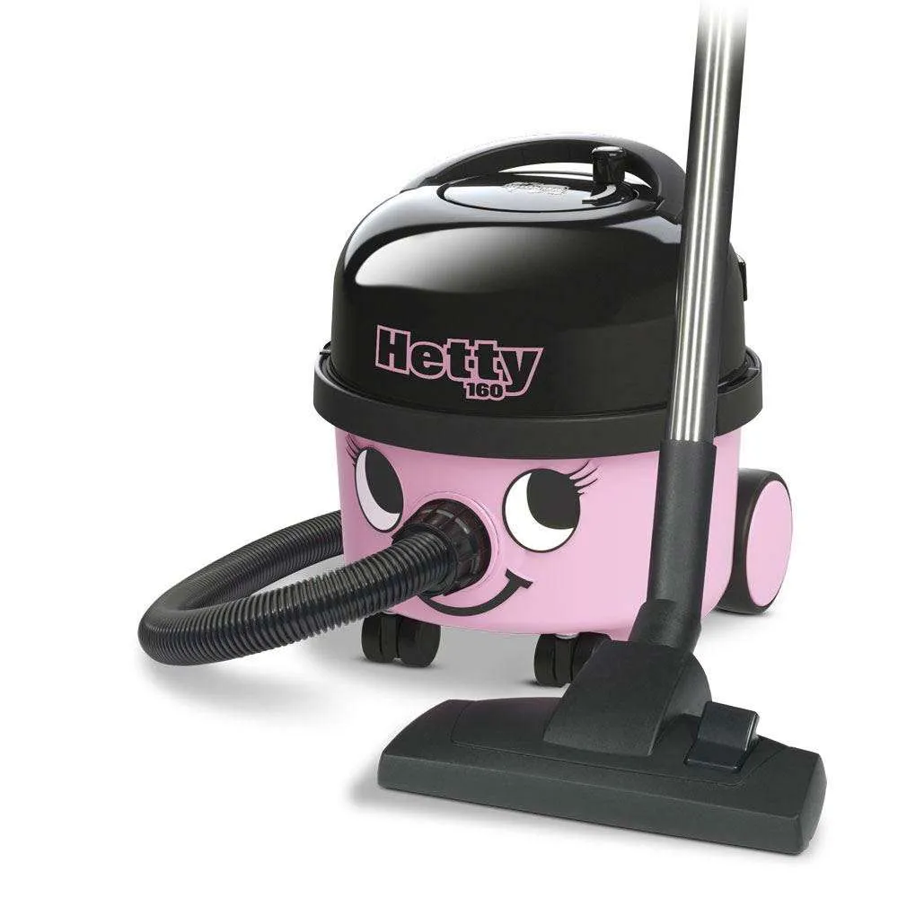 HETTY 160-Aspirateur Poussière-ROSE -6L-7,5kg- Enrouleur de câble-NUMATIC-902397
