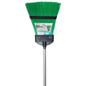 Balai GARDEN – Extérieur-Fibres résistantes -Manche métal -Hauteur 142cm – Unité