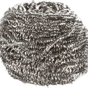 BOULE INOX – Nettoyage/Récurages difficiles – 40G – Sachet papier de 10 spirales