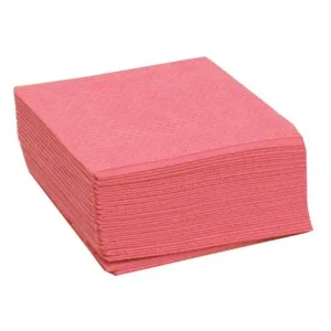 Lavette alimentaire non tissée rose – Sachet de 25