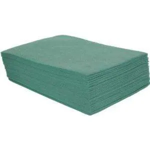 Lavette alimentaire non tissée – VERTE – Sachet de 25