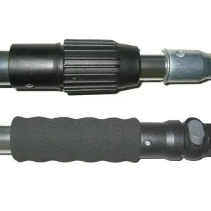 Manche telescopique alu 2 x 1,50m PRO passage d&rsquo;eau