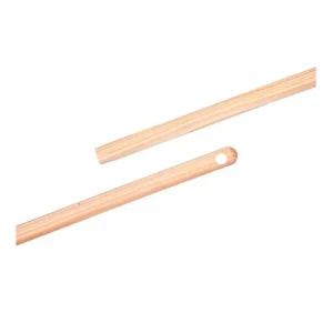Manche bois pour balai cantonnier – Diamètre 28mm – Unité