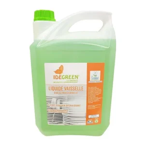 Produit VAISSELLE – IDEGREEN – Bidon 5 L – Ecolabel