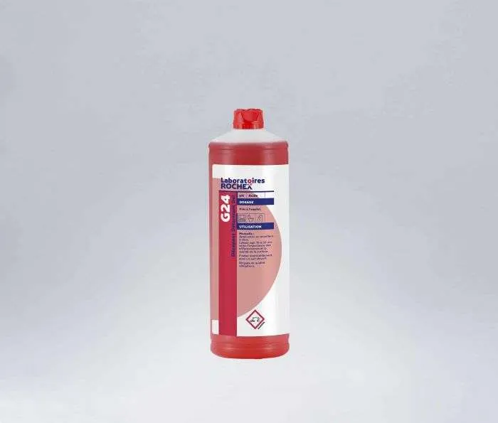 G24 – Flacon 1L – Gel décapant détartrant – ROCHEX