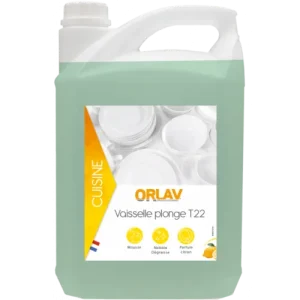 T22 – 5L – Orlav – Détergent plonge manuelle