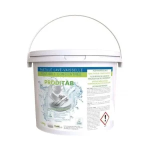 Pastilles LAVE VAISSELLE TOUT EN 1 PRO CONCENTREE -Ecolabel-Pot de 150 pastilles