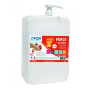 Savon ATELIER- FORCE- ROUGE -Microbilles minérales pierre ponce – Bidon de 4,5 L