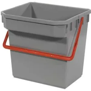 SEAU 15L Pour chariot Numatic-GRIS -Poignée ROUGE -NUMATIC-Unité-905221