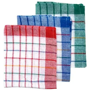 TORCHON VAISSELLE – coton – 50×70 cm – 170g/m2 – Lot de 10 torchons