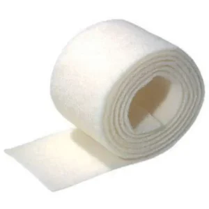 Tampon à récurer BLANC – Rouleau de 3m * 14cm – Pour surfaces fragiles – Unité