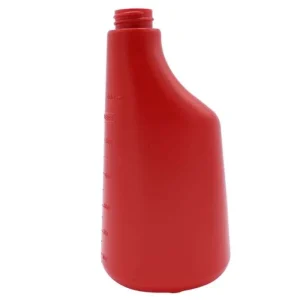 Bouteille vapo graduée 600 ml couleur rouge
