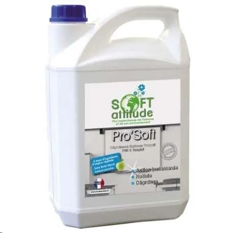 PRO’SOFT – Détergent dégraissant PAE 5L – Sans picto – Image 2
