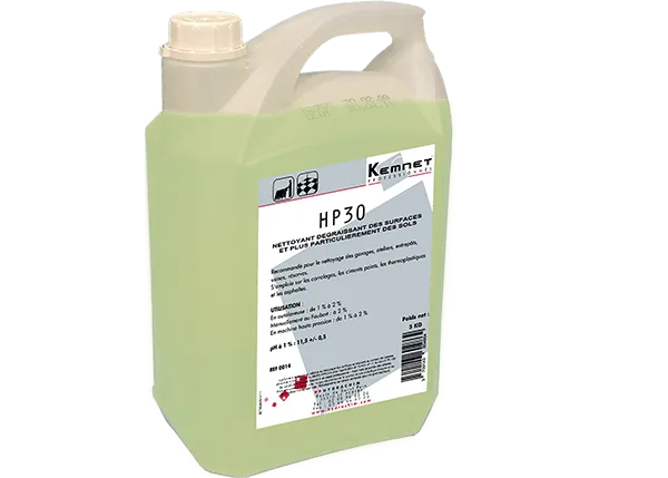 HP30 – 5L – KEMNET -Dégraissant fort spécial atelier