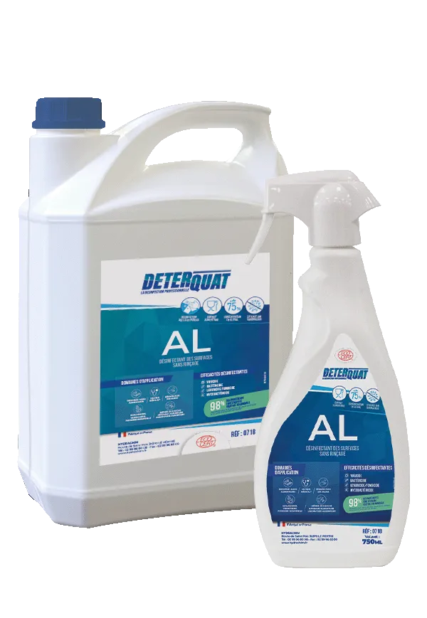 DETERQUAT AL – 750ml – Désinfectant alimentaire sans rinçage – Ecocert – Image 2