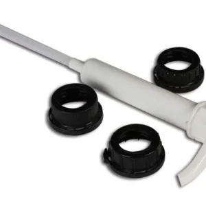POMPE DOSEUSE 20 ML pour bidon 5 L avec bouchons adaptateurs