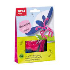 APLI KIDS KIT DE BRICOLAGE, LE PAPILLON 4 à 8 ans