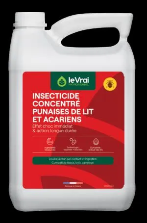 Insecticide concentré punaises de lit et acariens – Bidon 5L