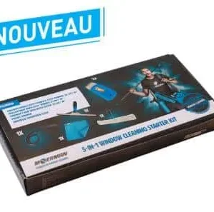 Kit vitre essentiel 35cm MOERMAN – Raclette + mouilleur 35cm /grattoir / lavette