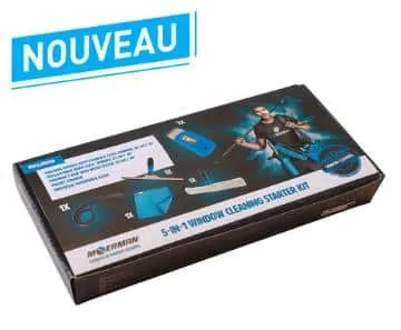 Kit vitre essentiel 35cm MOERMAN – Raclette + mouilleur 35cm /grattoir / lavette – Image 2