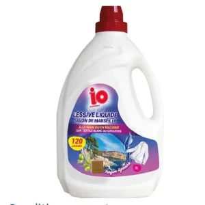 LESSIVE Savon de marseille – Bidon 3L- IO – Pour machine à laver